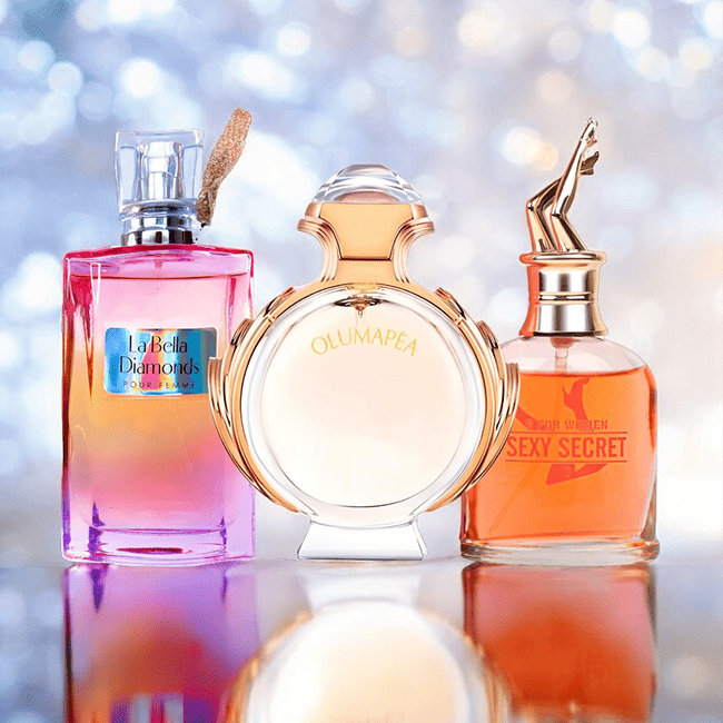 KIT 3 PERFUMES EXCLUSIVOS PARA MUJERES